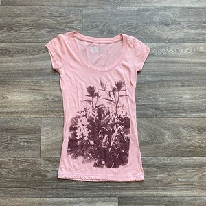 🌺 Scoop neck pink mossimo short sleeve tee